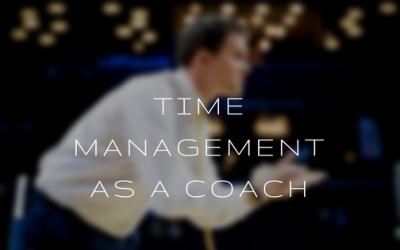 Finding the Time as a Basketball Coach